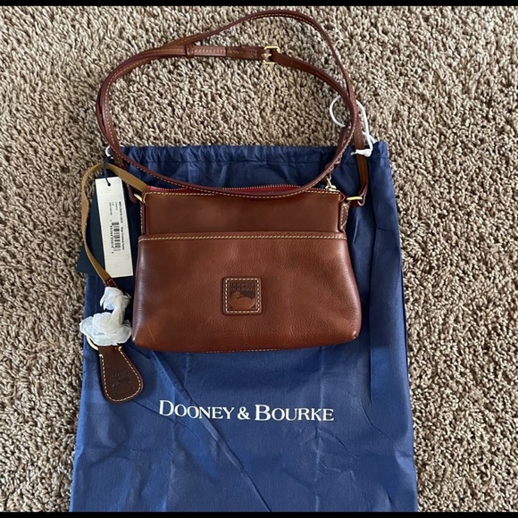 🌱NWT🌱Dooney & Bourke Florentine Leather “Ginger” Crossbody - Picture 2 of 4